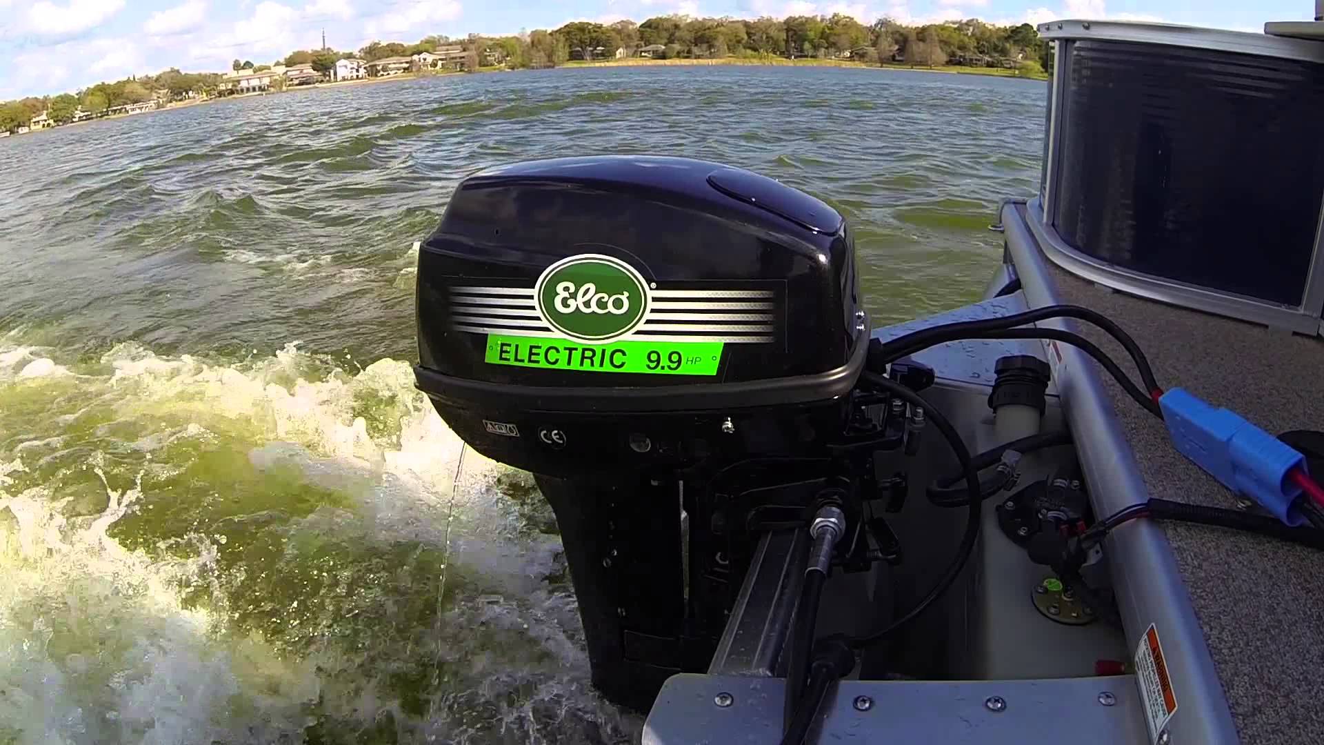 Stoves Plus - 9.9 HP - Elco Electric Outboard Boat Motor